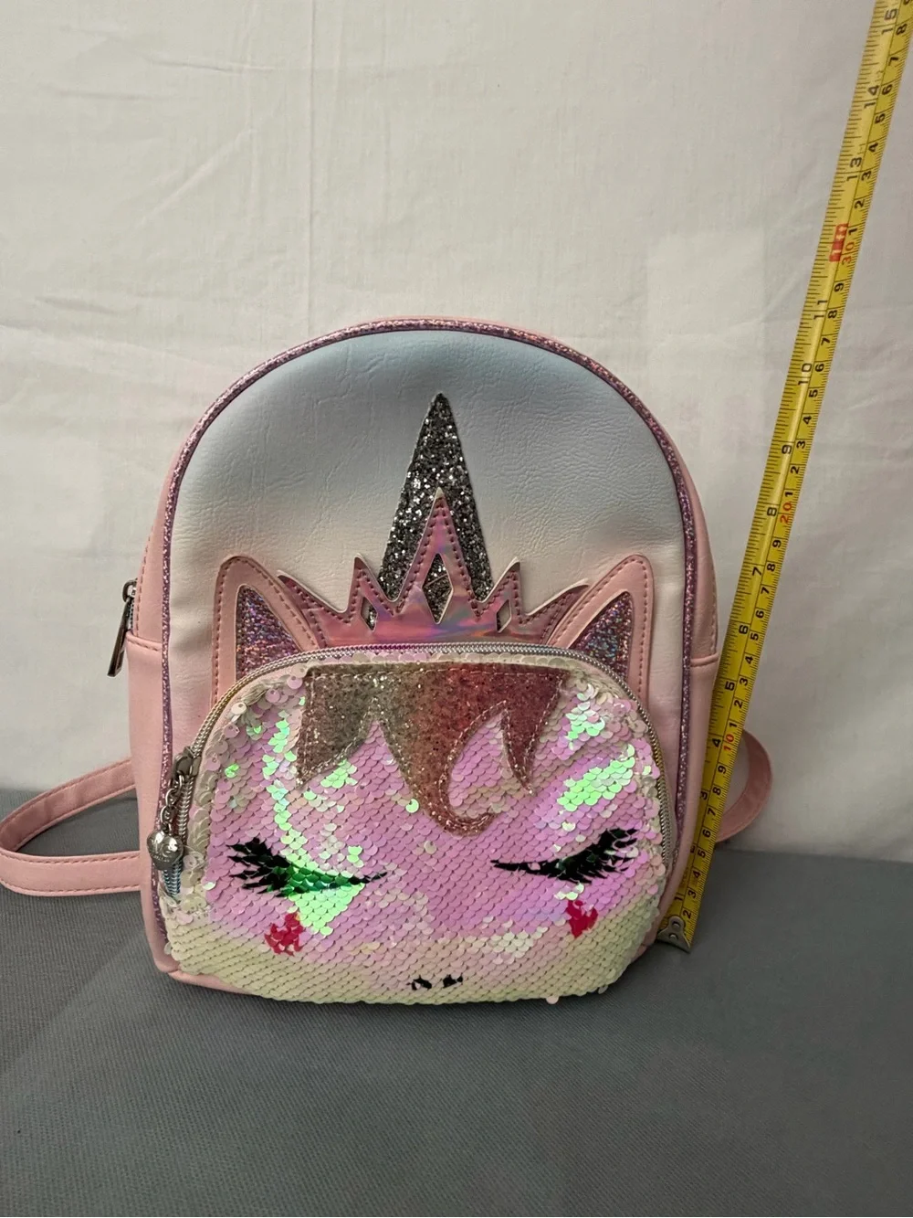 OMG Accessories Unicorn Sequin Mini Backpack Pink Girls (F235)